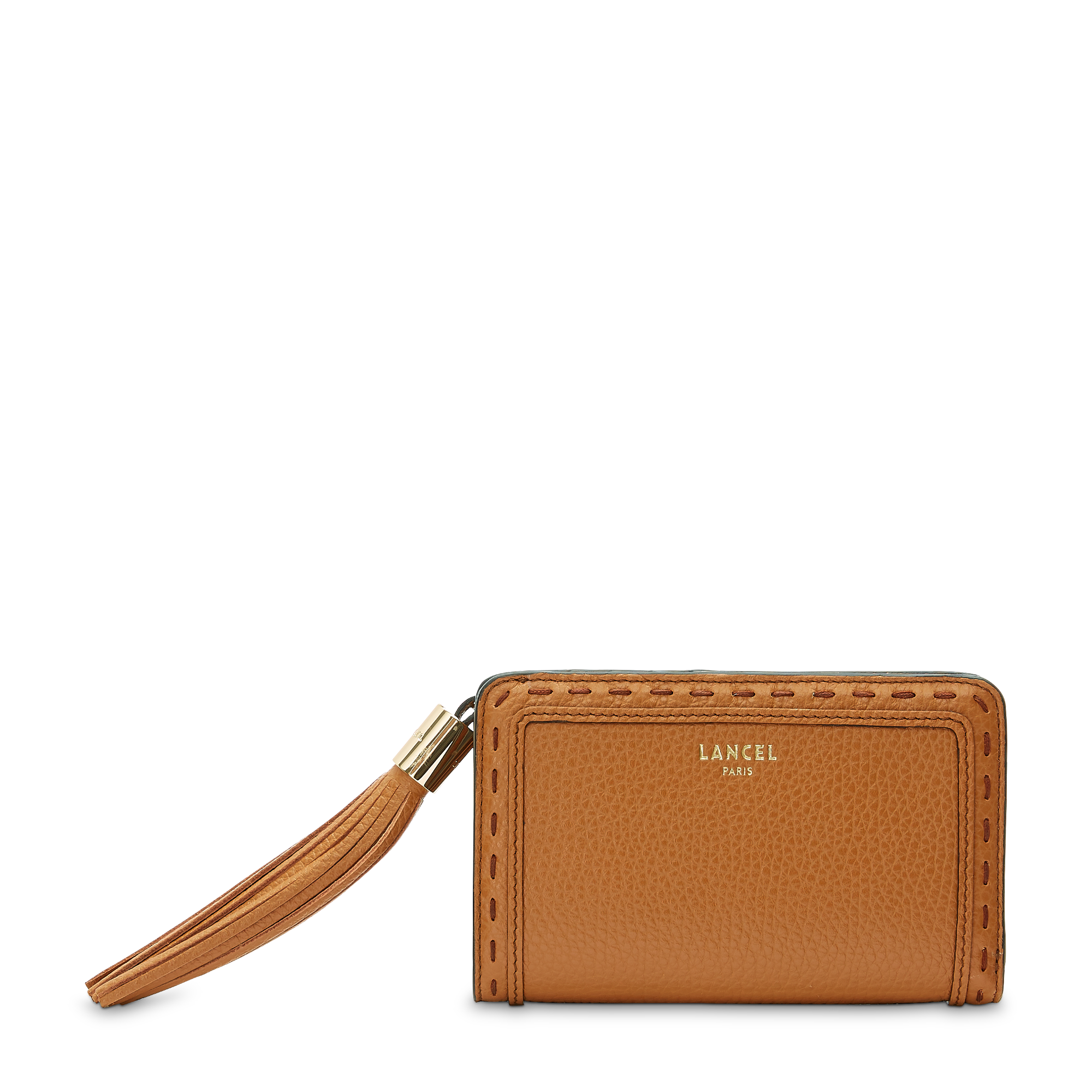 Premier Flirt Portefeuille compact Grand modele Camel Lancel Reunion