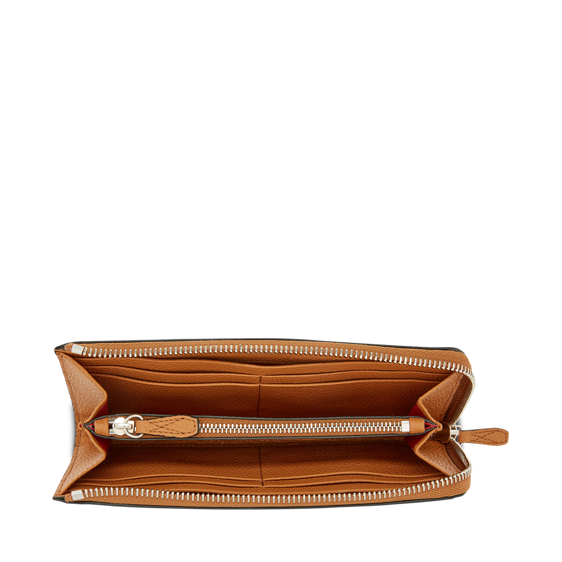 NINON - Camel - Portefeuille zippé