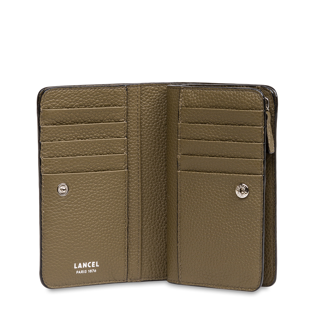 Ninon - Kaki - Portefeuille compact