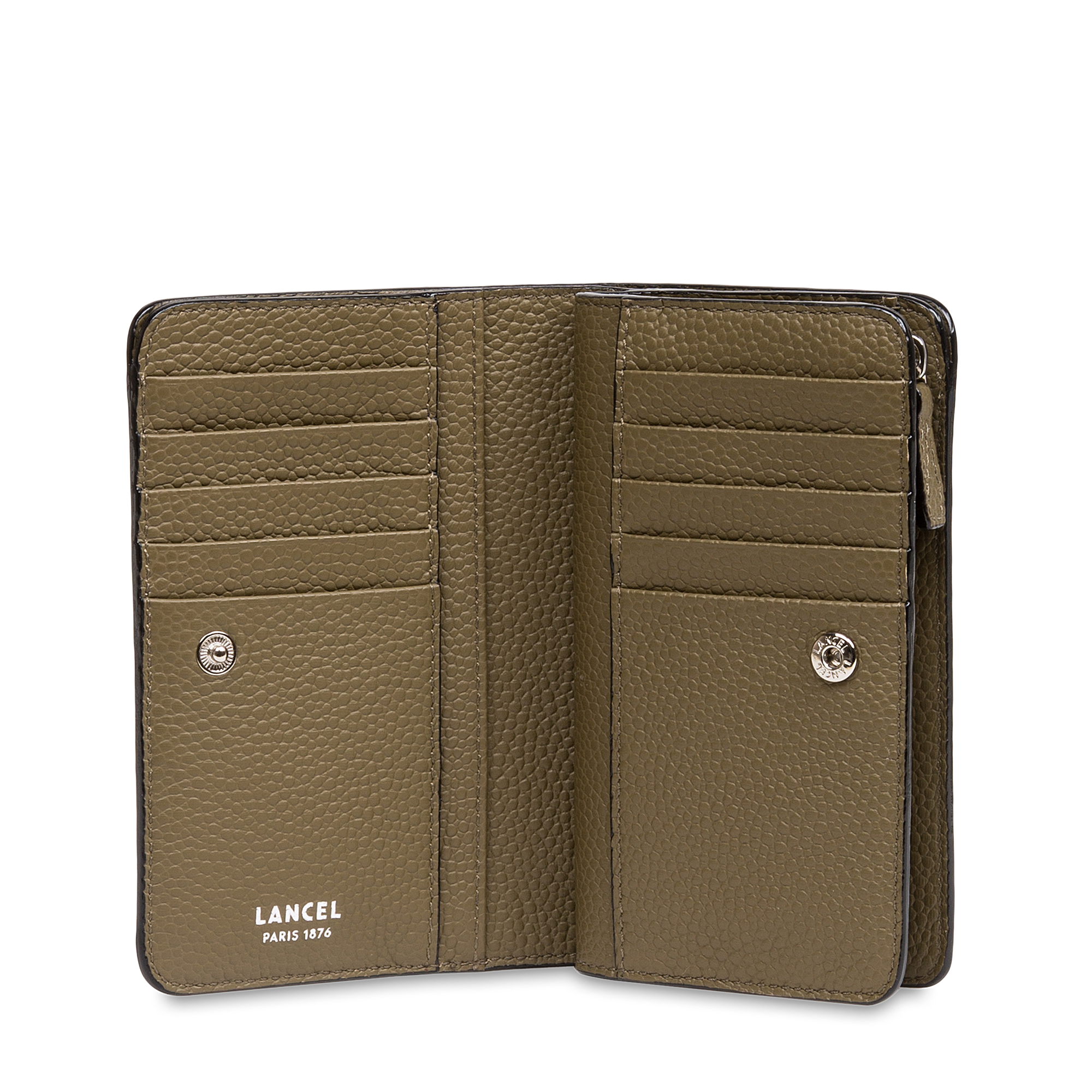 Ninon - Kaki - Portefeuille compact