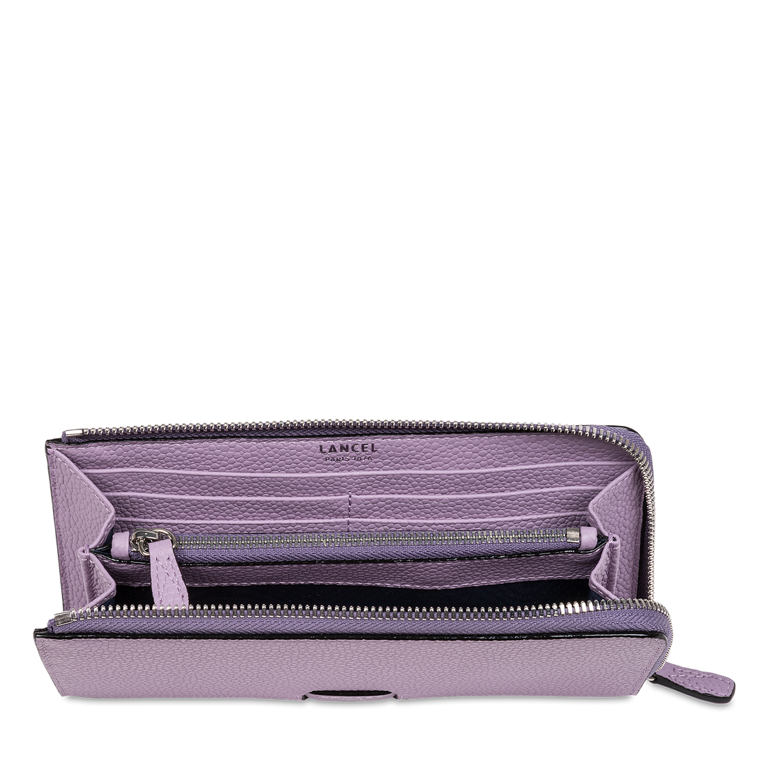 NINON - Mauve - Portefeuille zippé