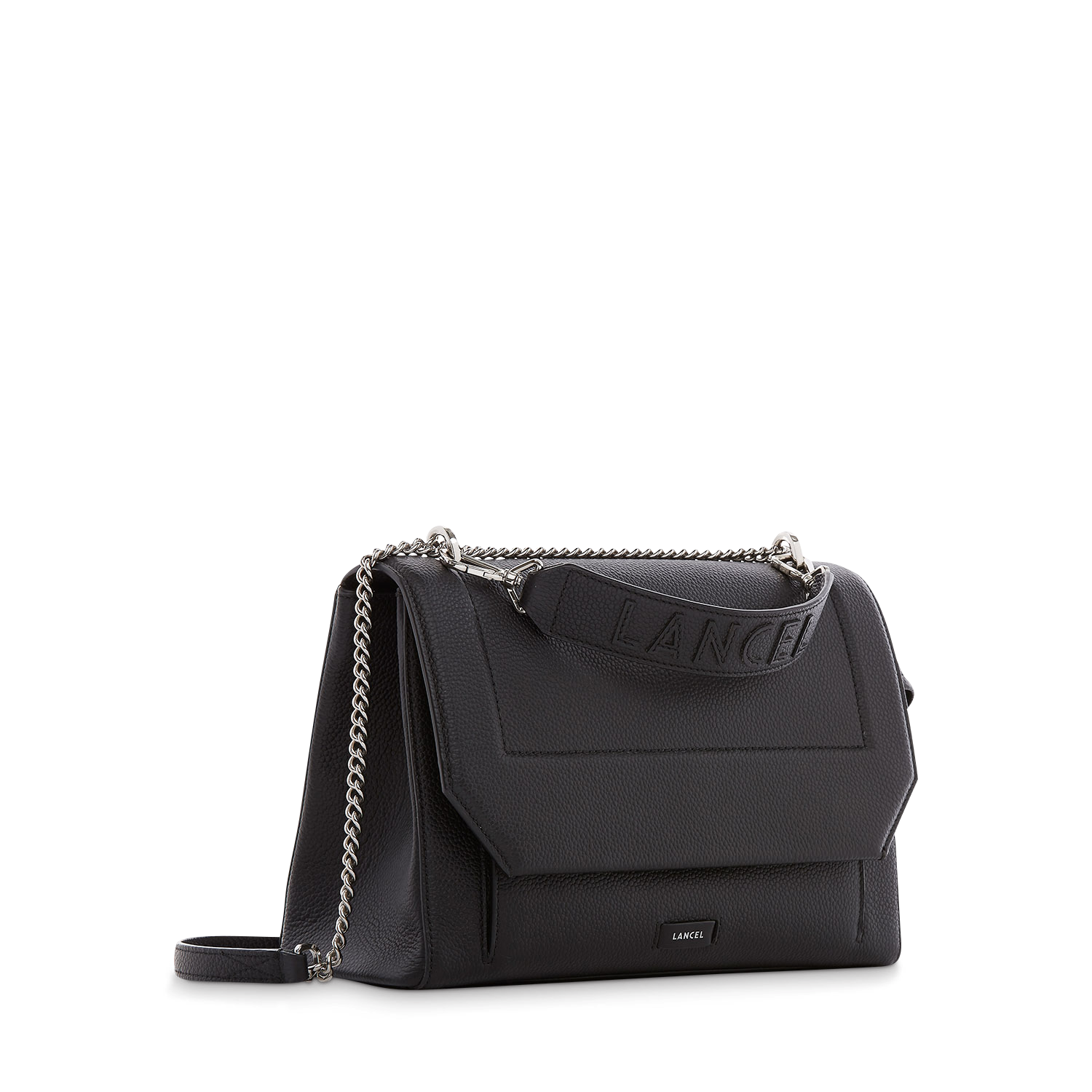 NINON - Noir - Sac rabat L