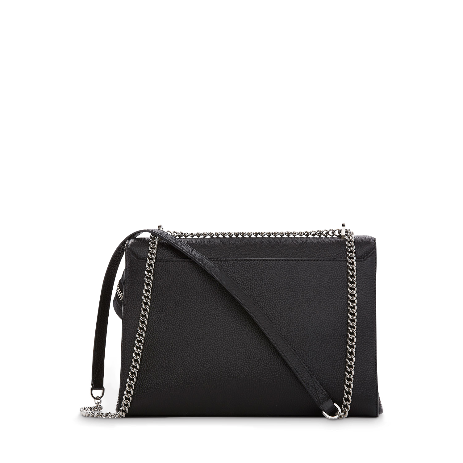 NINON - Noir - Sac rabat L