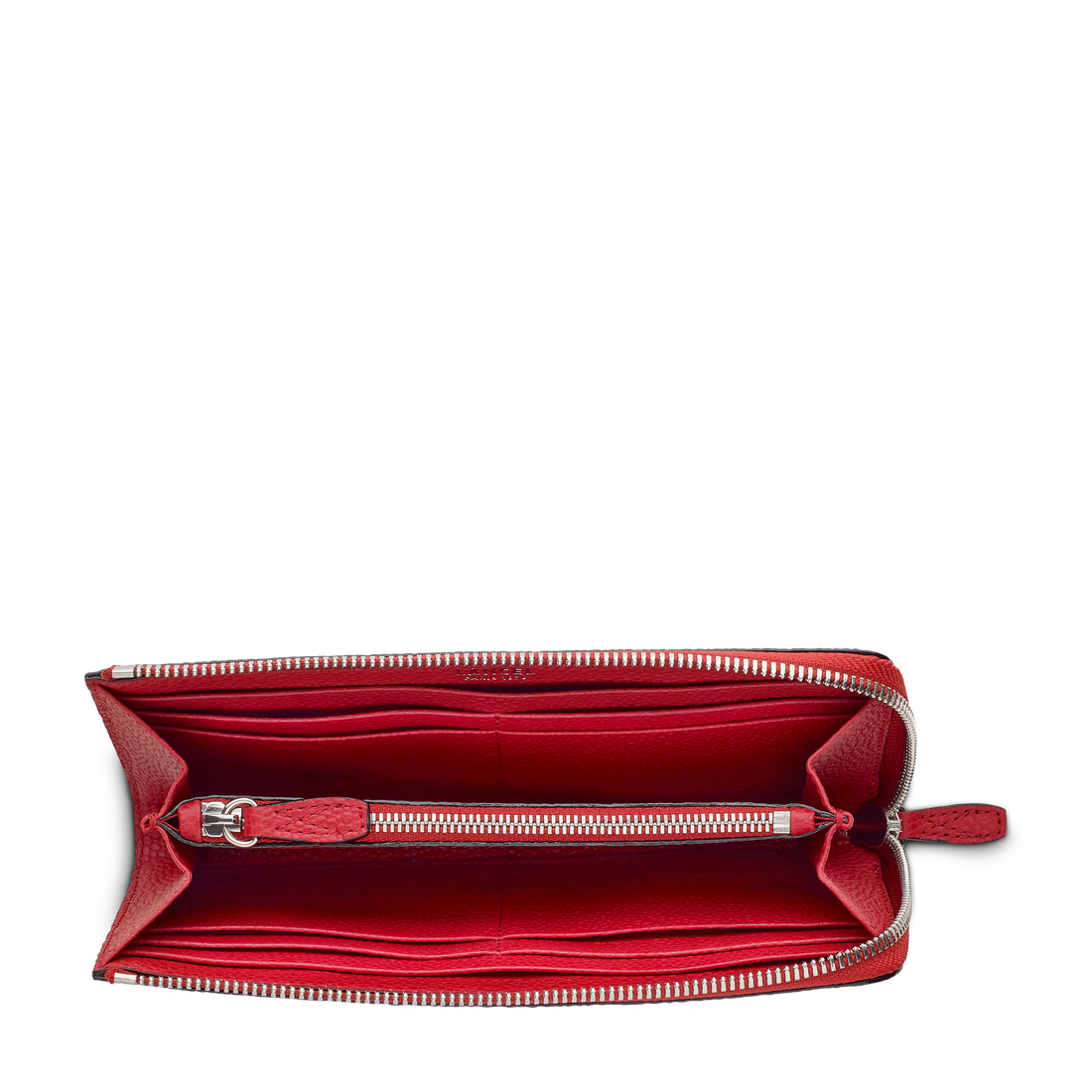 NINON - Rouge - Portefeuille zippé