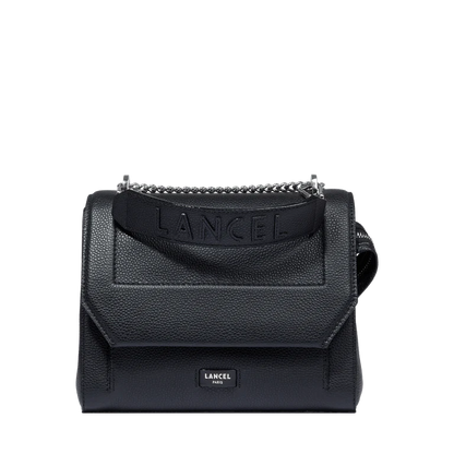 NINON - Noir - Sac rabat M