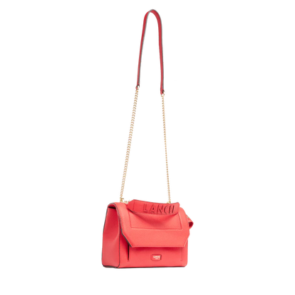 NINON - Rouge Baiser - Sac rabat M