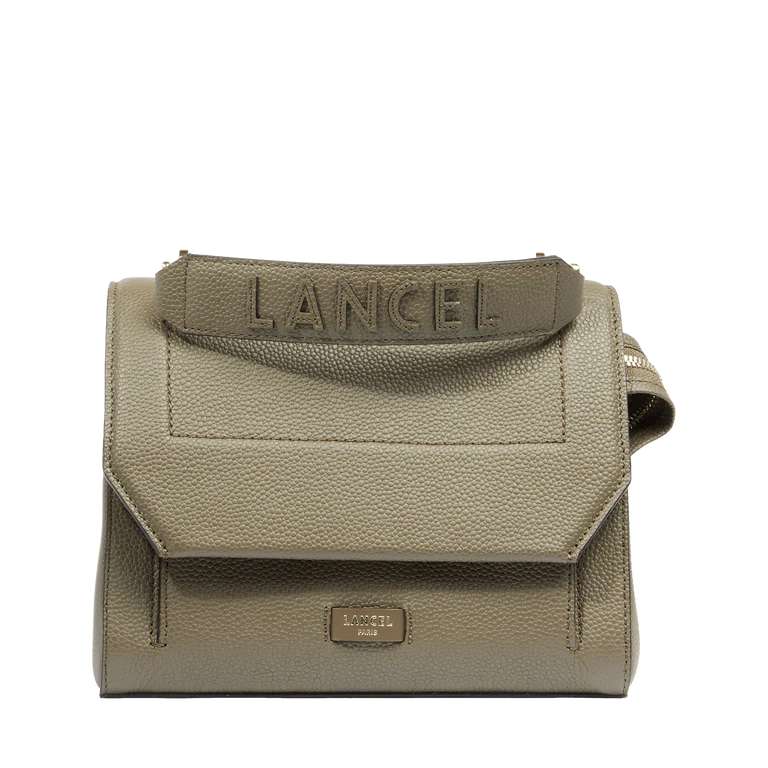 NINON - Kaki/Doré - Sac rabat M