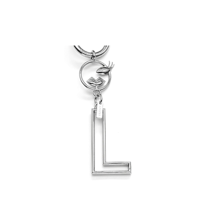 Porte clés Mademoiselle - Argenté - Les Ailes de Lancel