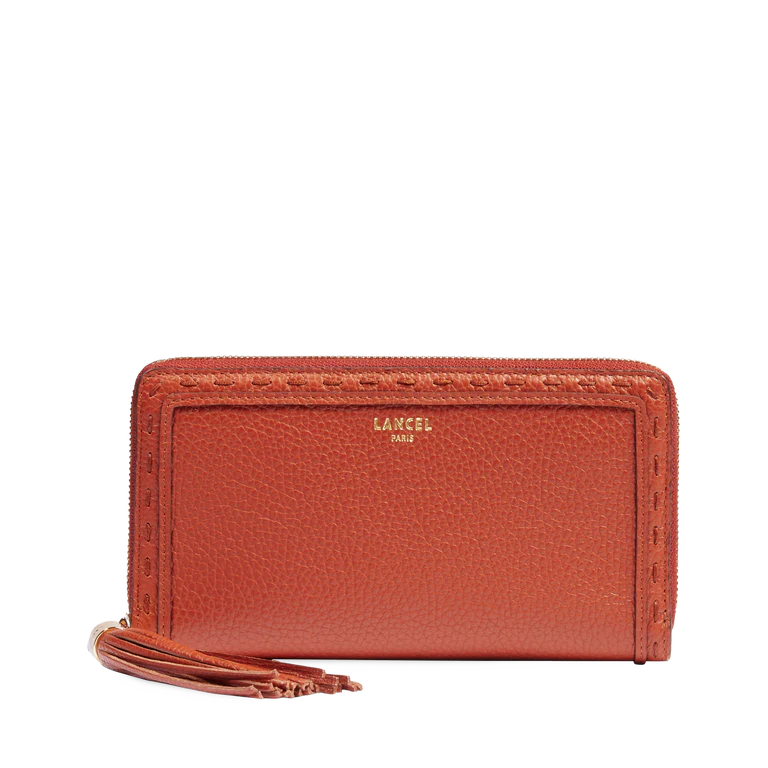 PREMIER FLIRT - Brique - Portefeuille zippé