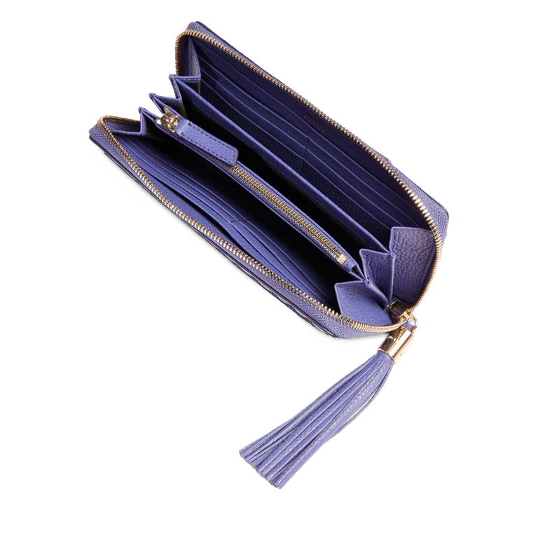 PREMIER FLIRT - Indigo - Portefeuille zippé