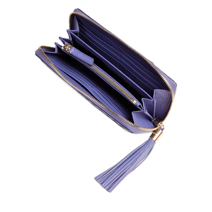 PREMIER FLIRT - Indigo - Portefeuille zippé