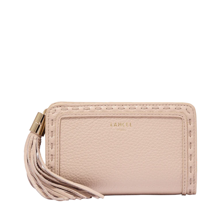 PREMIER FLIRT - Cappuccino/Doré - Portefeuille compact