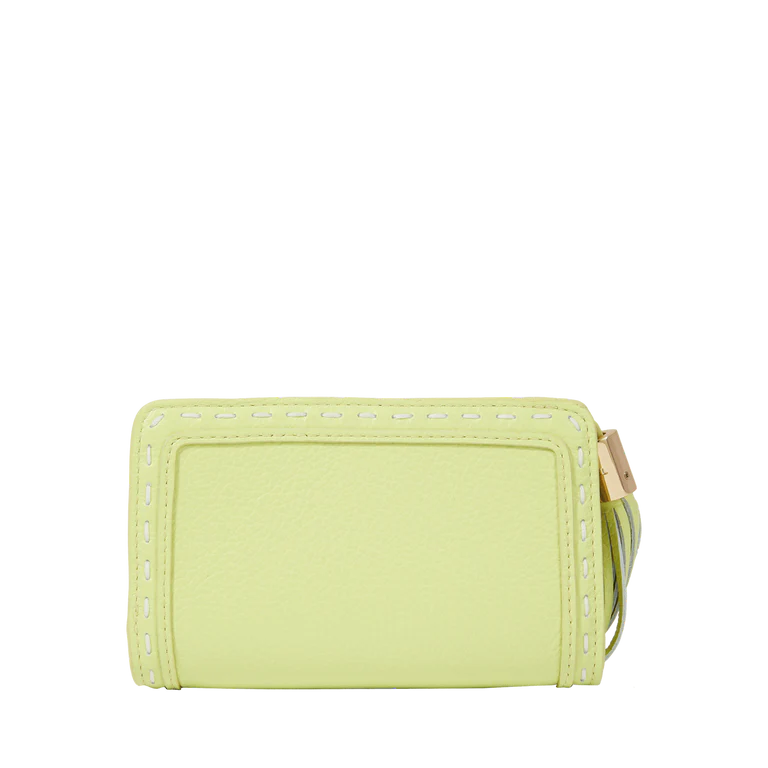 PREMIER FLIRT - Citron vert - Portefeuille compact - Grand modèle