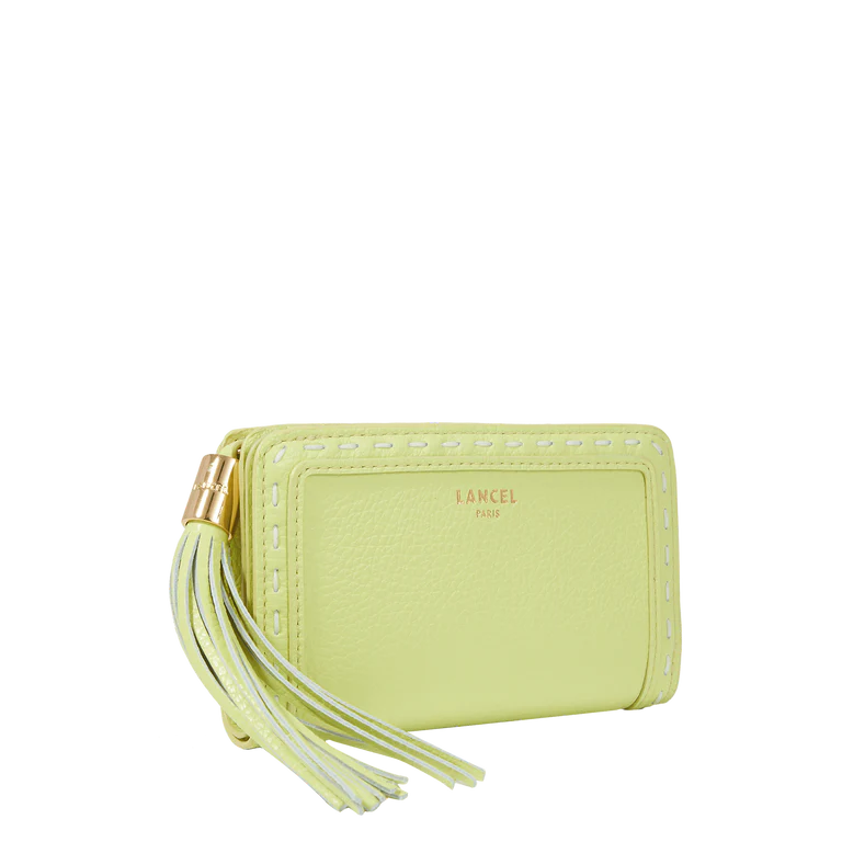 PREMIER FLIRT - Citron vert - Portefeuille compact - Grand modèle