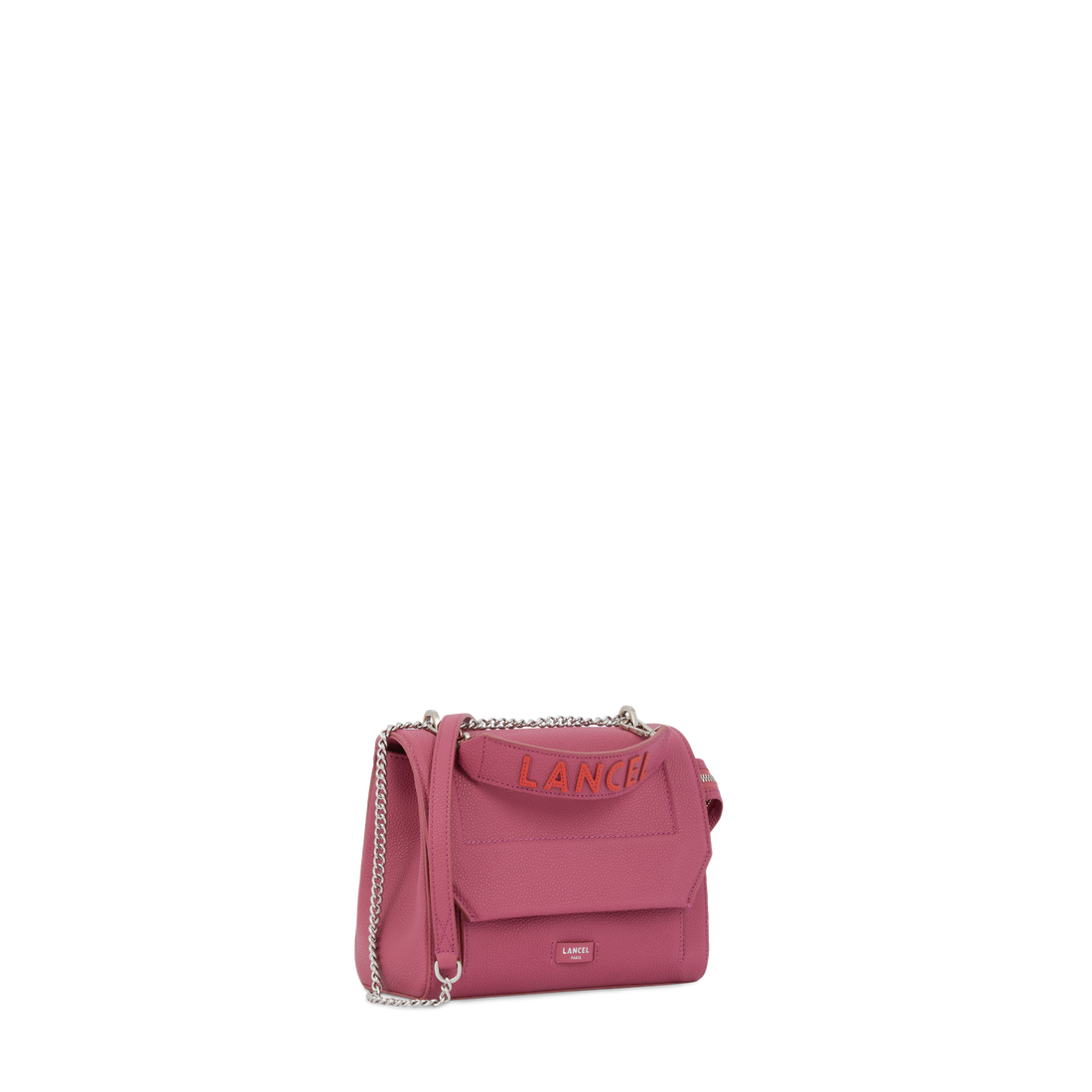 NINON - Cerise/Citrouille - Sac rabat S