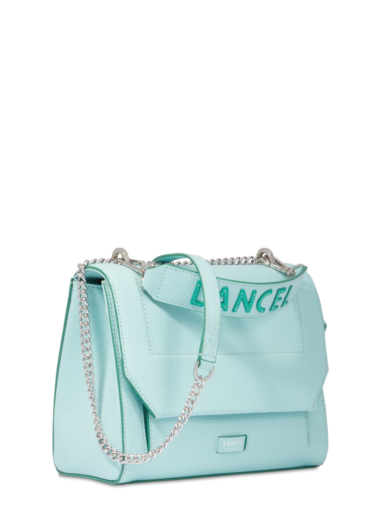 Lancel sac vert best sale