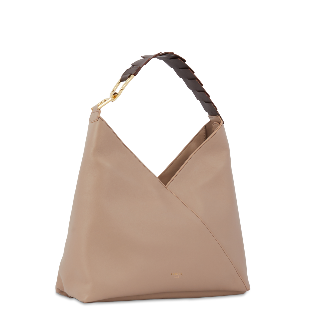 PAGODE - Naturel - Sac hobo zippé