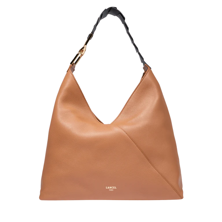 PAGODE - Camel - Sac hobo zippé