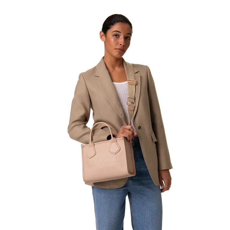 JOUR DE LANCEL - Cappuccino - Cabas zippé S
