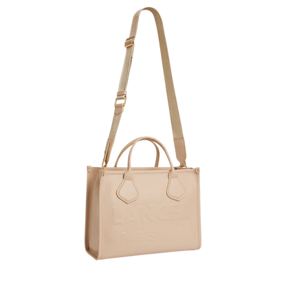 JOUR DE LANCEL - Cappuccino - Cabas zippé M