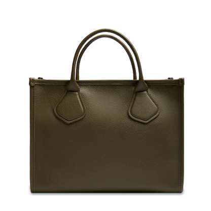 JOUR DE LANCEL - Kaki Foncé - Cabas zippé M