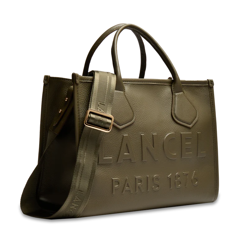 JOUR DE LANCEL - Kaki Foncé - Cabas zippé M