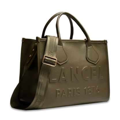 JOUR DE LANCEL - Kaki Foncé - Cabas zippé M