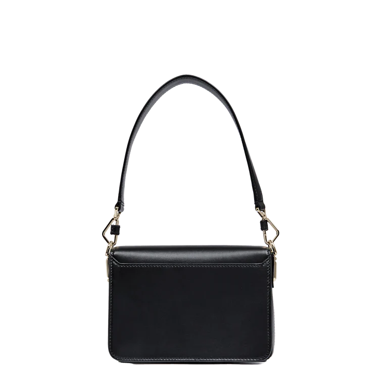 ANGÈLE - Noir - Sac rabat S