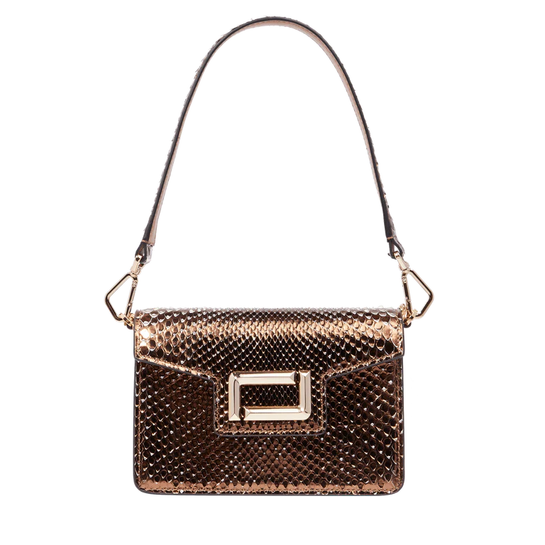 ANGÈLE - Bronze - Mini sac rabat