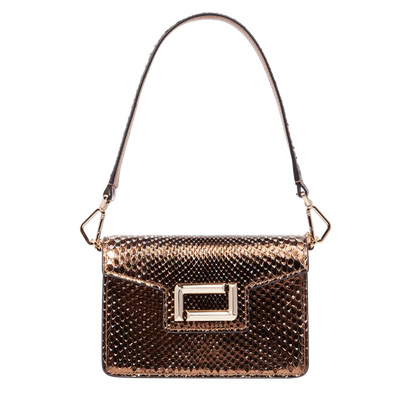 ANGÈLE - Bronze - Mini sac rabat