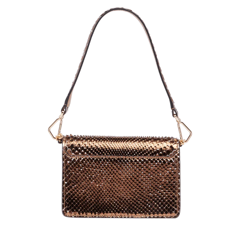 ANGÈLE - Bronze - Mini sac rabat