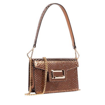 ANGÈLE - Bronze - Mini sac rabat