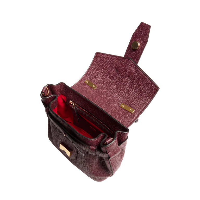 CHARLIE - Cassis - Mini sac porté main