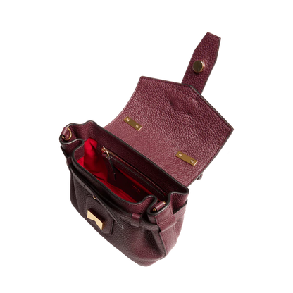 CHARLIE - Cassis - Mini sac porté main