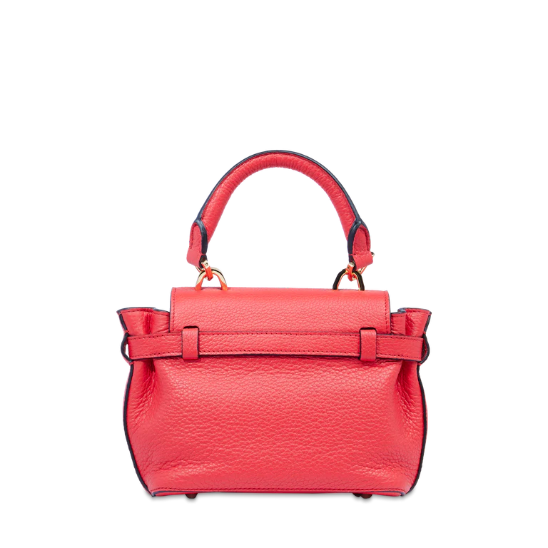 CHARLIE - Rouge baiser - Mini sac porté main