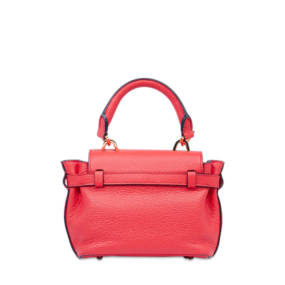 CHARLIE - Rouge baiser - Mini sac porté main