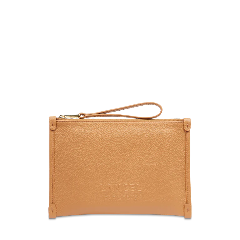 JOUR DE LANCEL - Camel - Pochette Zippée S