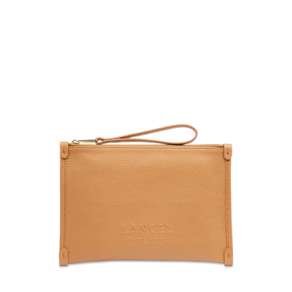 JOUR DE LANCEL - Camel - Pochette Zippée S