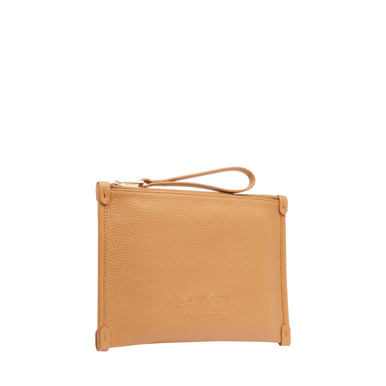 JOUR DE LANCEL - Camel - Pochette Zippée S
