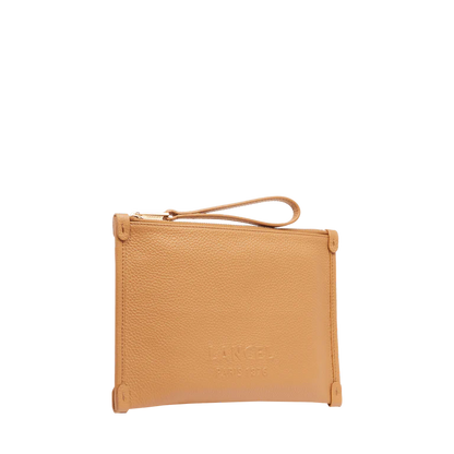 JOUR DE LANCEL - Camel - Pochette Zippée S