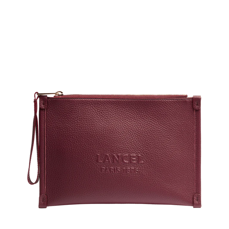 JOUR DE LANCEL - Cassis - Pochette Zippée S