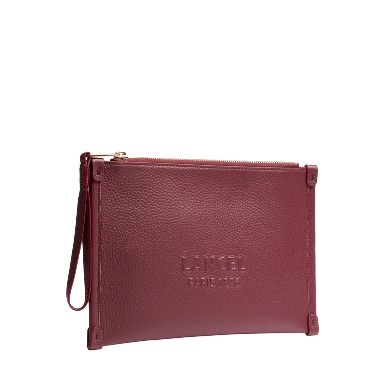JOUR DE LANCEL - Cassis - Pochette Zippée S