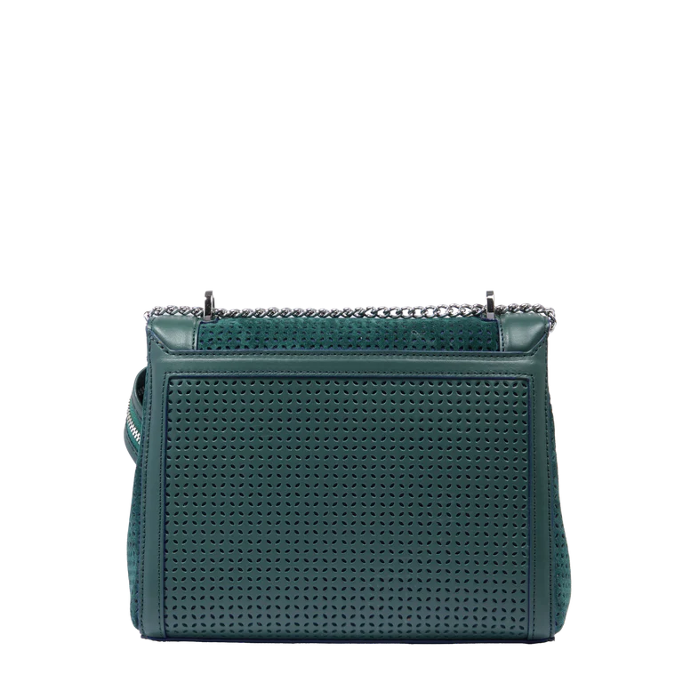 NINON - Vert imperial - Sac rabat M