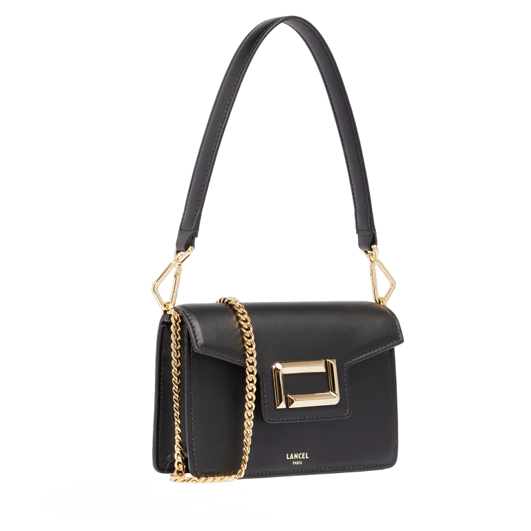 ANGÈLE - Noir - Mini sac rabat