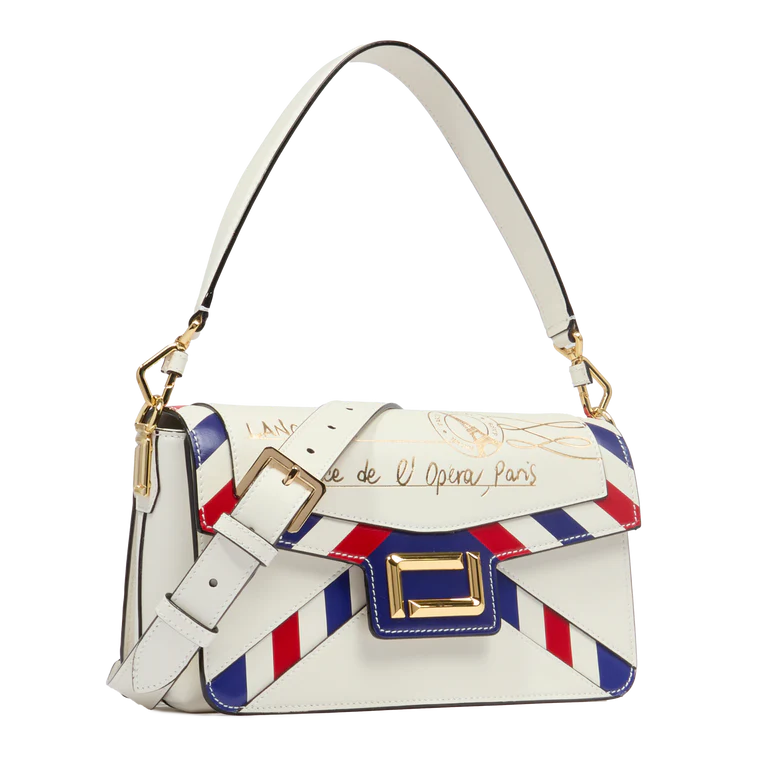 ANGÈLE - Multico blanc - Sac rabat M