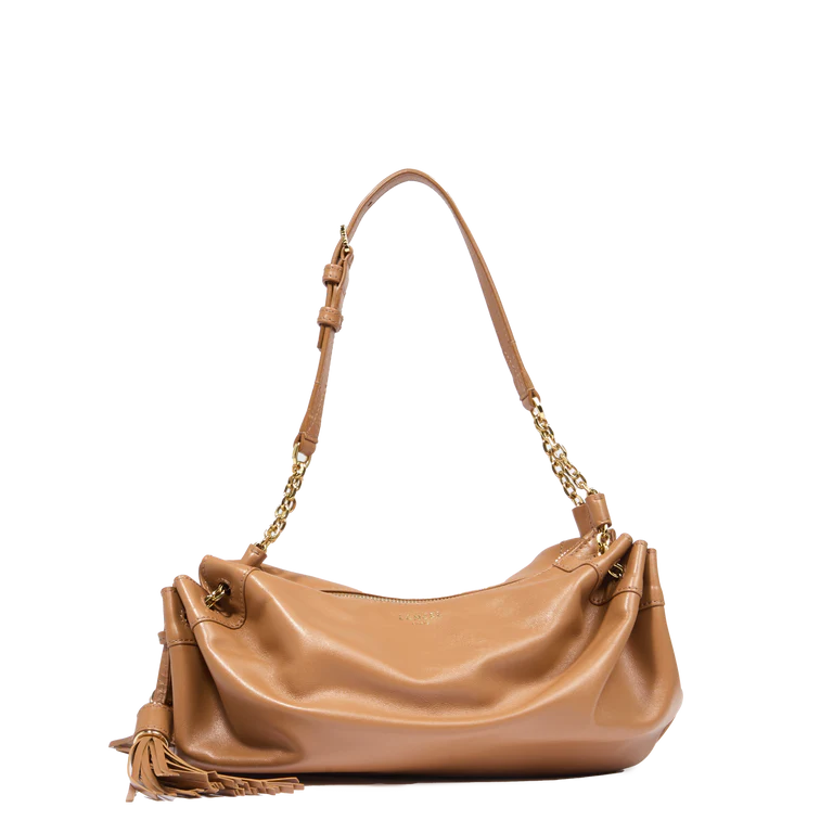 MABELLE - Camel - SAC PORTE CROISE ZIPPE S