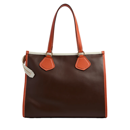 LANCEL TOTE - Multico Orange - Cabas zippé L