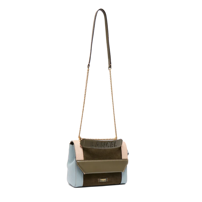 NINON - Multico Kaki Foncé - Sac rabat M