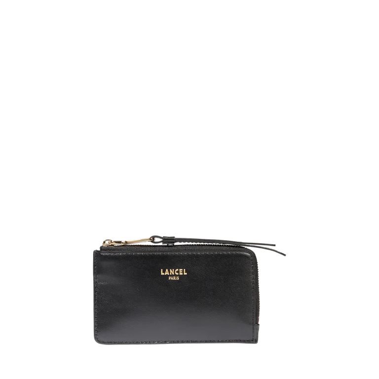 ORIGAMI - Noir - Porte-cartes zippé