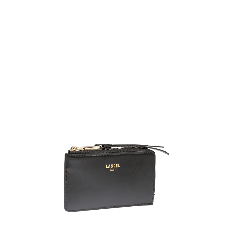 ORIGAMI - Noir - Porte-cartes zippé